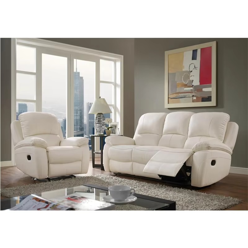 Home Cinema Sofa - أريكة حديثة قابلة للإمالة كهربائياً، أثاث