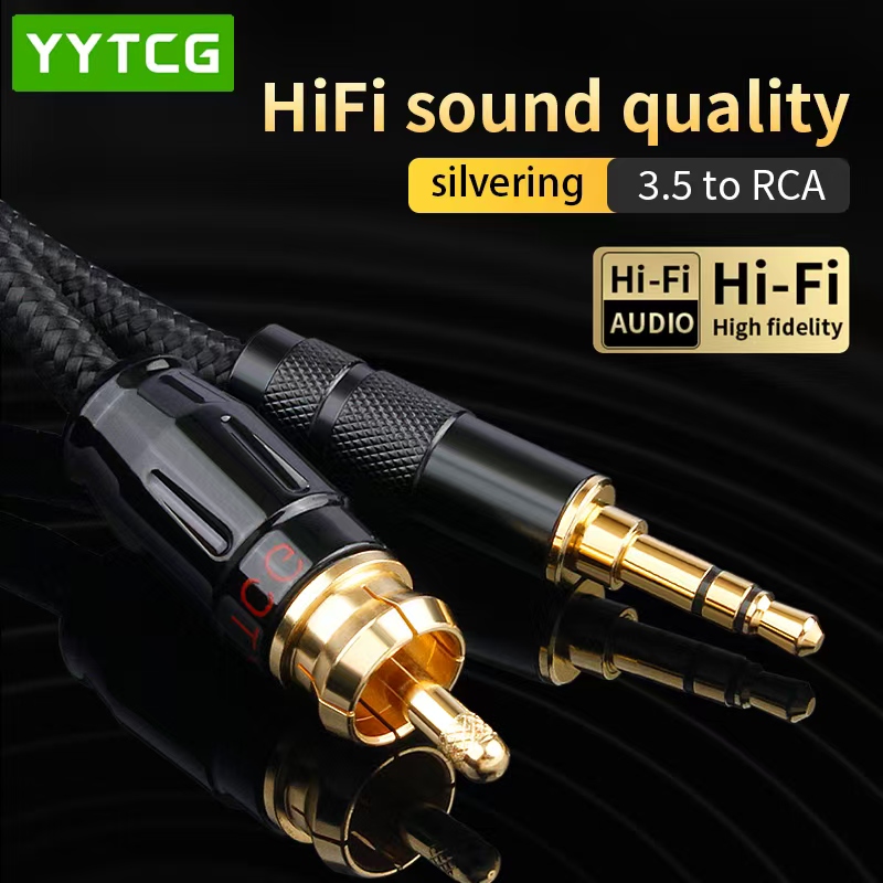 Home Cinema Choice - كابل YYTCG SPDIF Coaxial HIFI 3.5mm