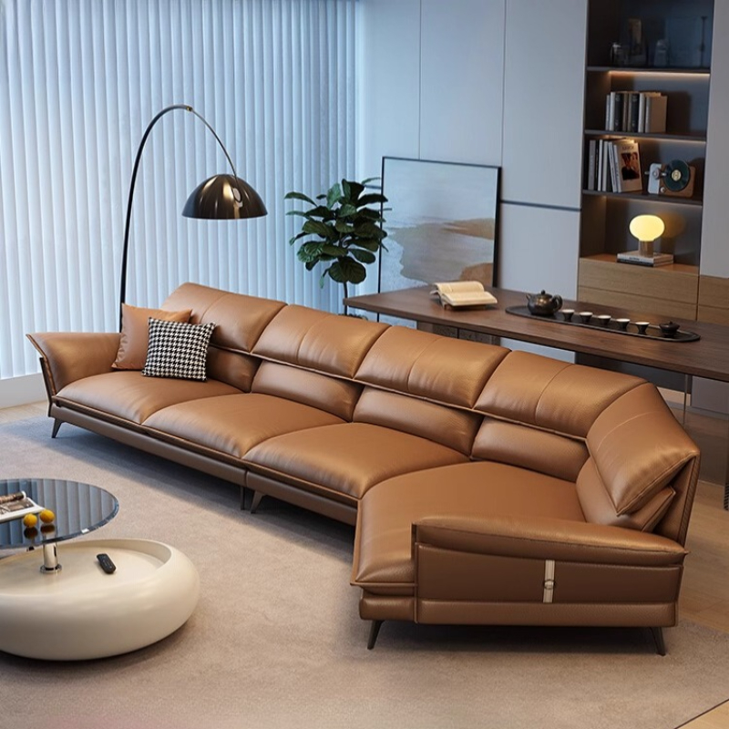 Home Cinema Sofa - أرائك إيطالية فاخرة من الجلد الطبيعي