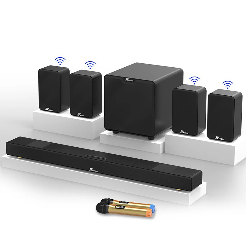 نظام مسرح منزلي 7.1 مع مكبرات  - مراجعة Home Theater Speaker وسعره