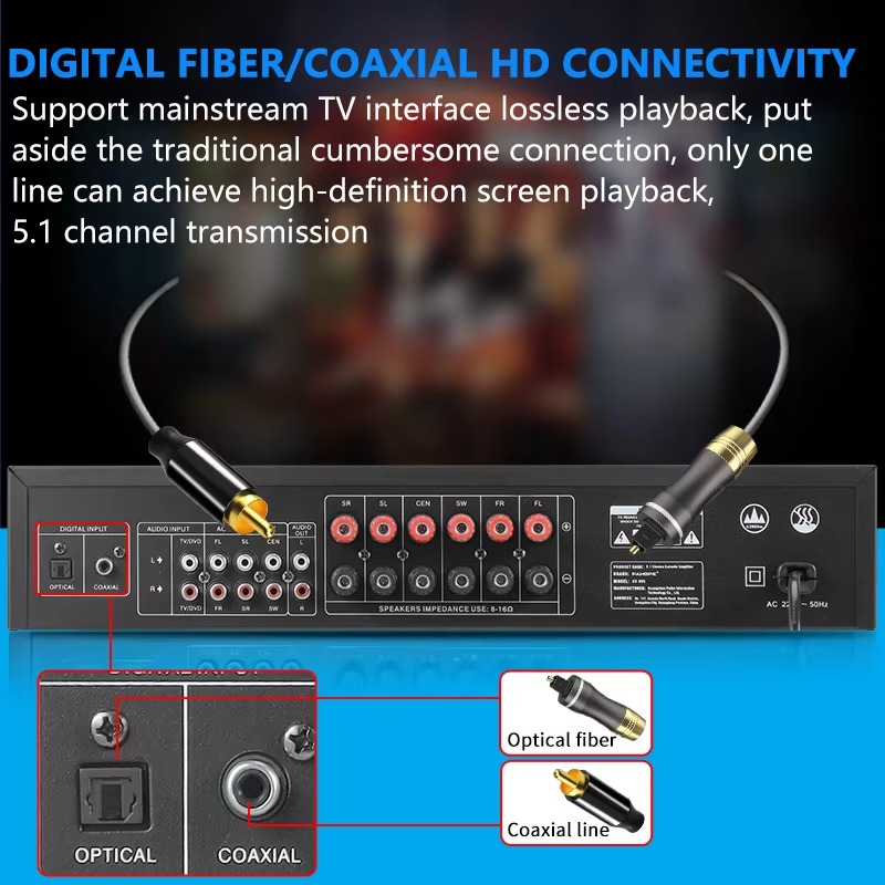 نظام مكبرات صوت منزلي 5.1 قناة - مراجعة Home Theater Speaker وسعره
