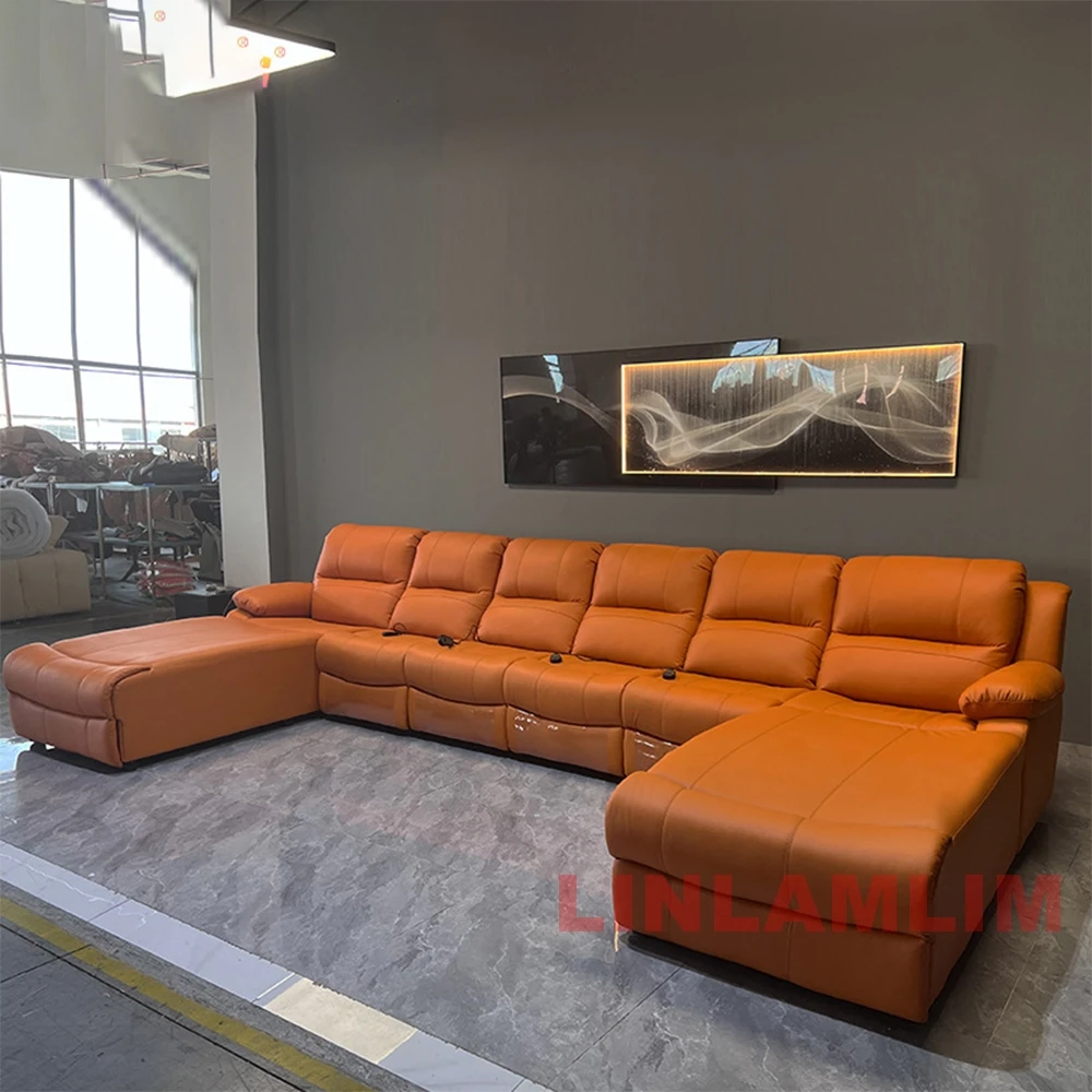 أريكة كرسي فاخرة كبيرة الحجم م - مراجعة Home Cinema Sofa وسعره