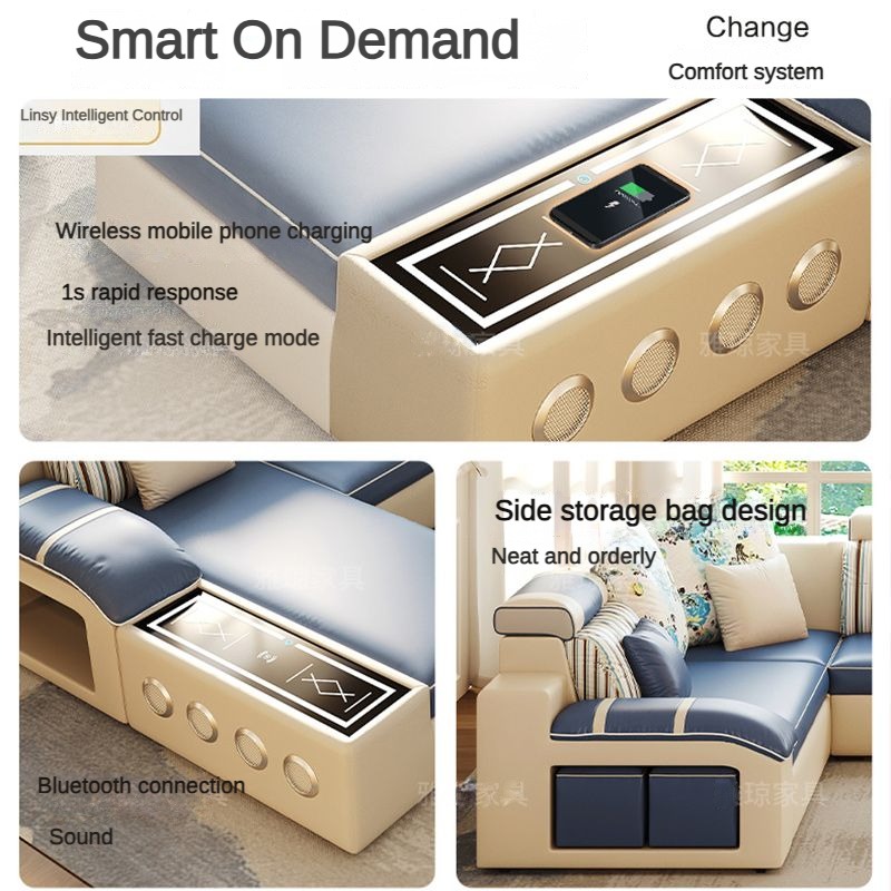 أحدث طقم أريكة لغرفة المعيشة ب - مراجعة Home Cinema Sofa وسعره