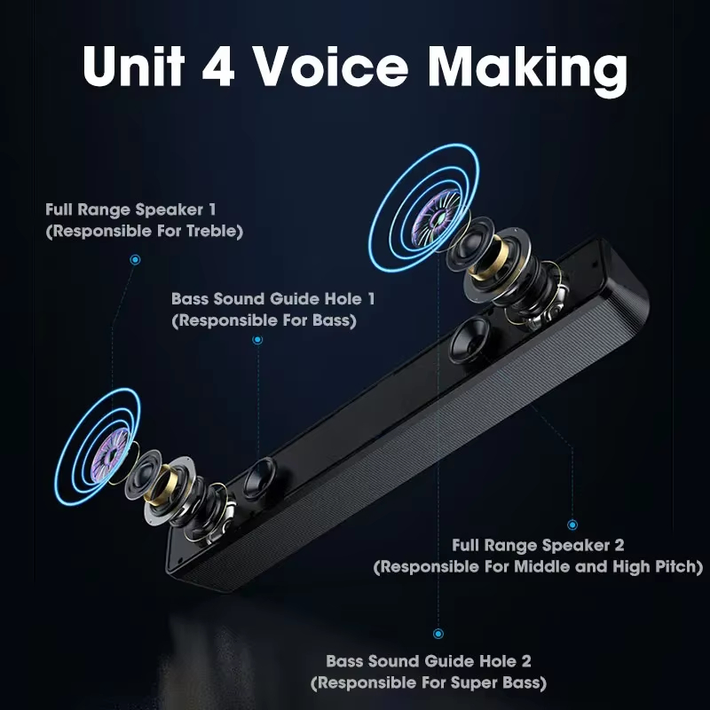 مكبر صوت ساوند بار بتقنية البل - مراجعة Home Theater Speaker وسعره