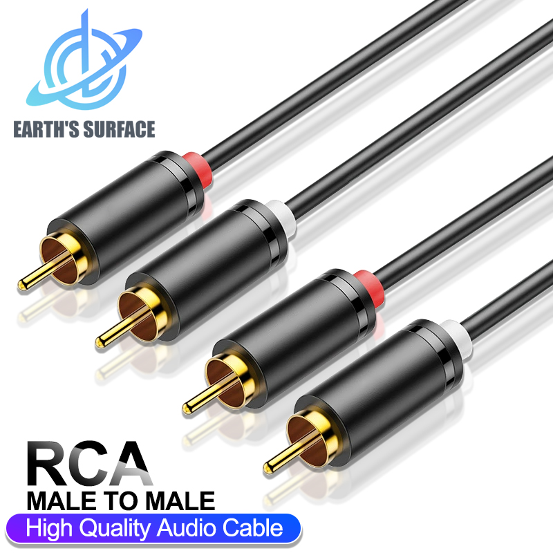 HIFI ستيريو كابل RCA 2RCA إلى  - مراجعة Home Cinema Choice وسعره