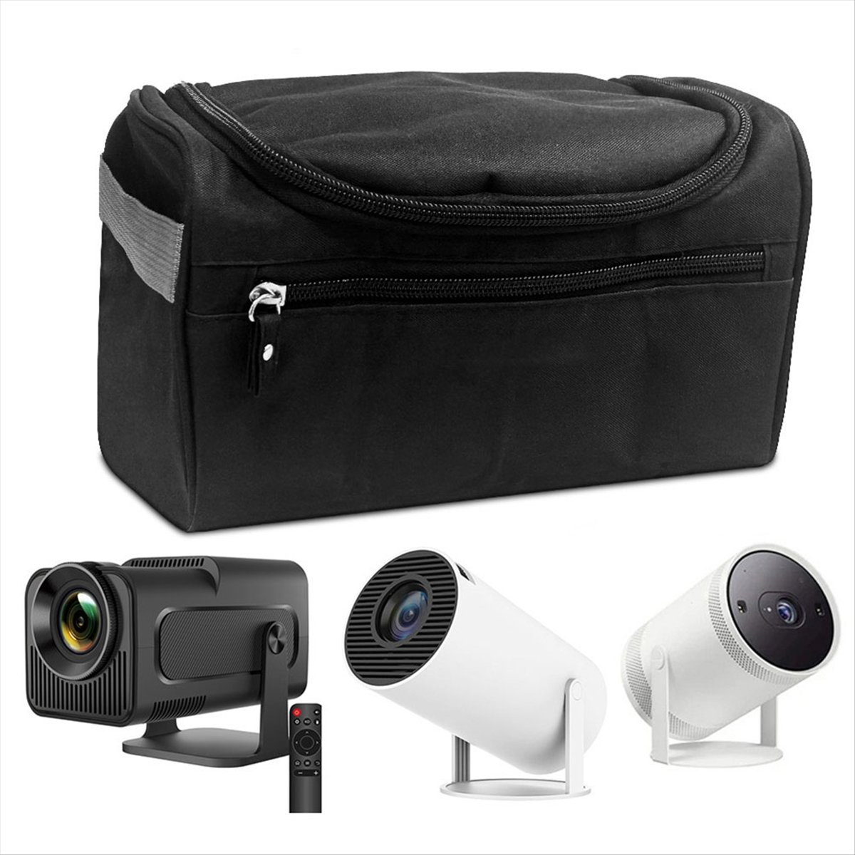 !【منتج جديد】 حقيبة تخزين جهاز  - مراجعة Projector Carrying Bag وسعره