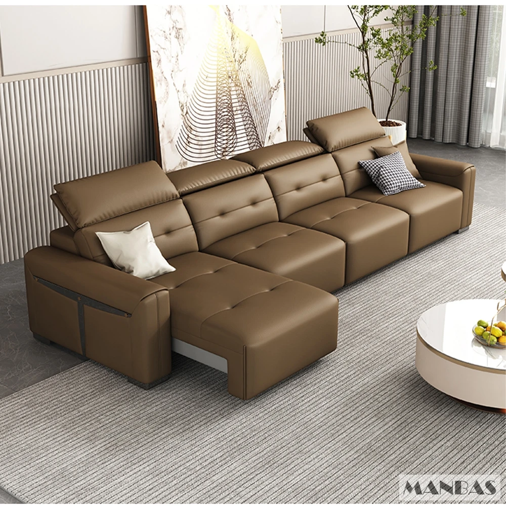 أريكة سرير كهربائية قابلة للتح - مراجعة Home Cinema Sofa وسعره