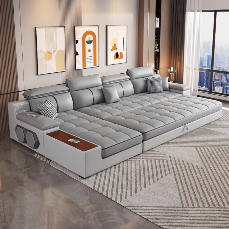 شقة صغيرة كراسي بذراعين أرائك  - مراجعة Home Cinema Sofa وسعره