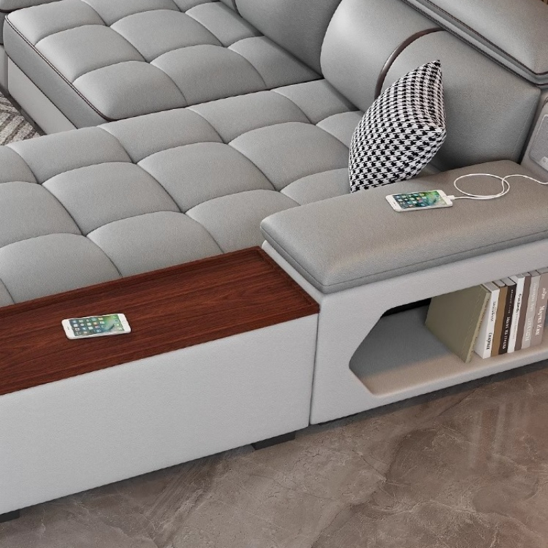 شقة صغيرة كراسي بذراعين أرائك  - مراجعة Home Cinema Sofa وسعره