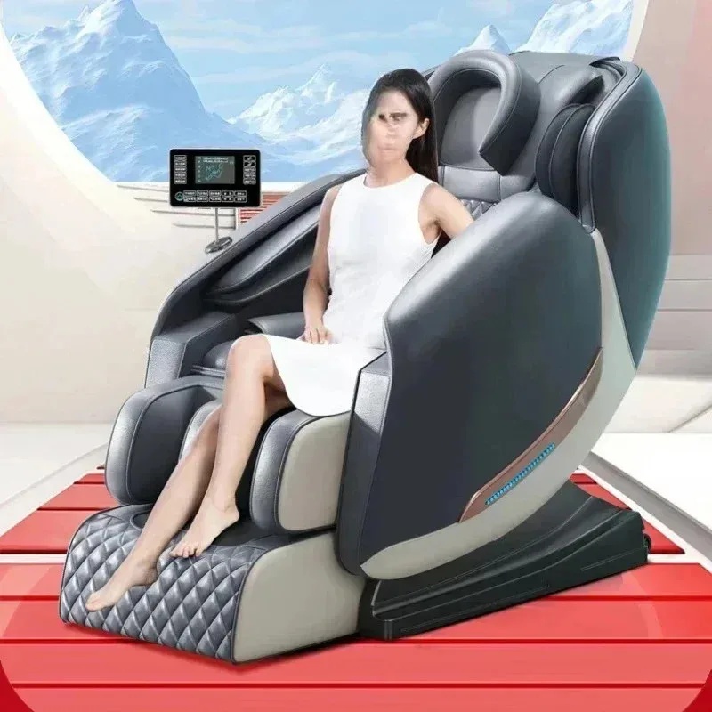 كرسي تدليك كهربائي فاخر للجسم  - مراجعة Home Cinema Sofa وسعره