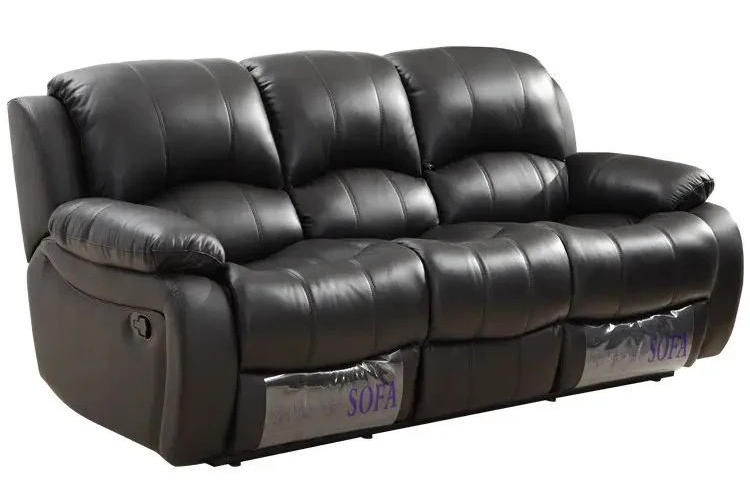 طقم أريكة جلد طبيعي لغرفة المع - مراجعة Home Cinema Sofa وسعره
