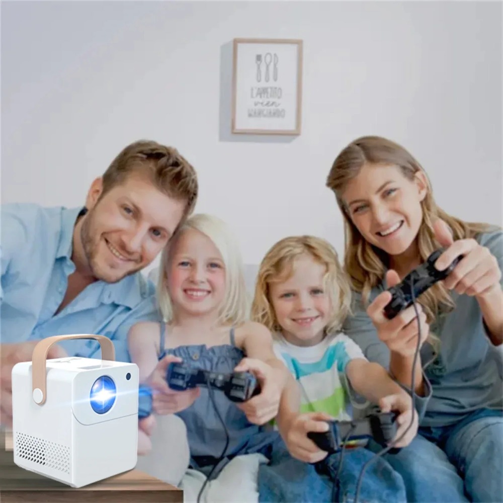 جهاز عرض ذكي محمول 4K مسرح منز - مراجعة Home Theater Speaker وسعره